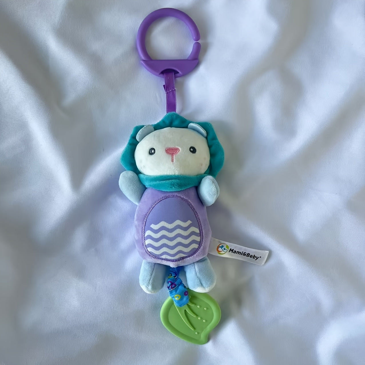 Cartoon Hanging Rattle Toys, Soft Baby Hanging Toys WithWind Chimes, Stroller Car Seat Crib Plush Animal Activity Toys Gift ForNewborn Toddlers 0, 3, 6, 9, 12, 36 Month