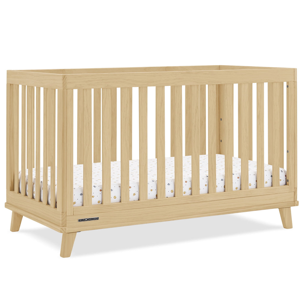 4-in-1 Convertible Crib - Greenguard Gold Certified, Natural Pine
