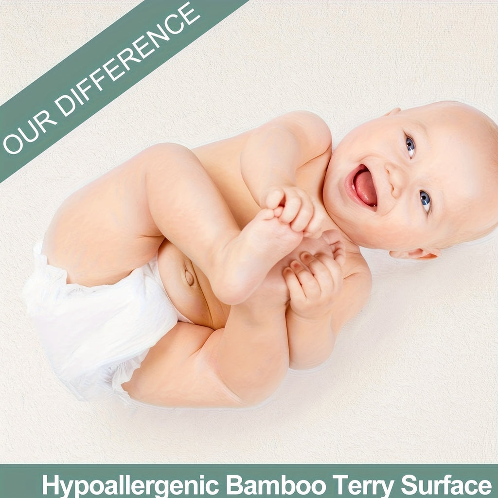 Ferlizer Memory Foam Crib Mattress with Waterproof Cover - Standard Size (52\