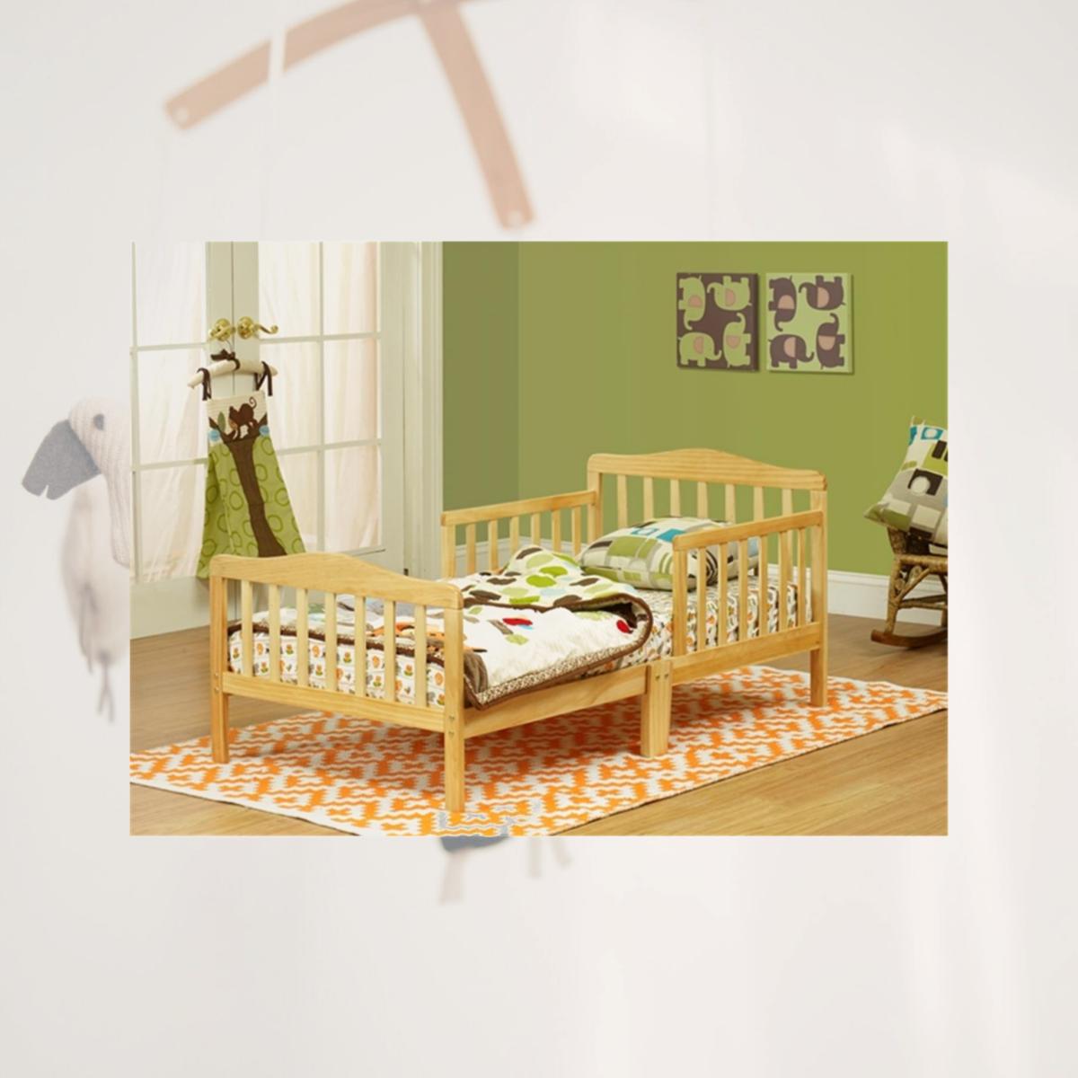 212 Main Solid Wood Natural Toddler Bed