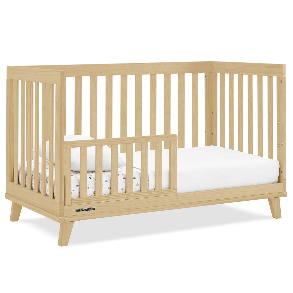 4-in-1 Convertible Crib - Greenguard Gold Certified, Natural Pine