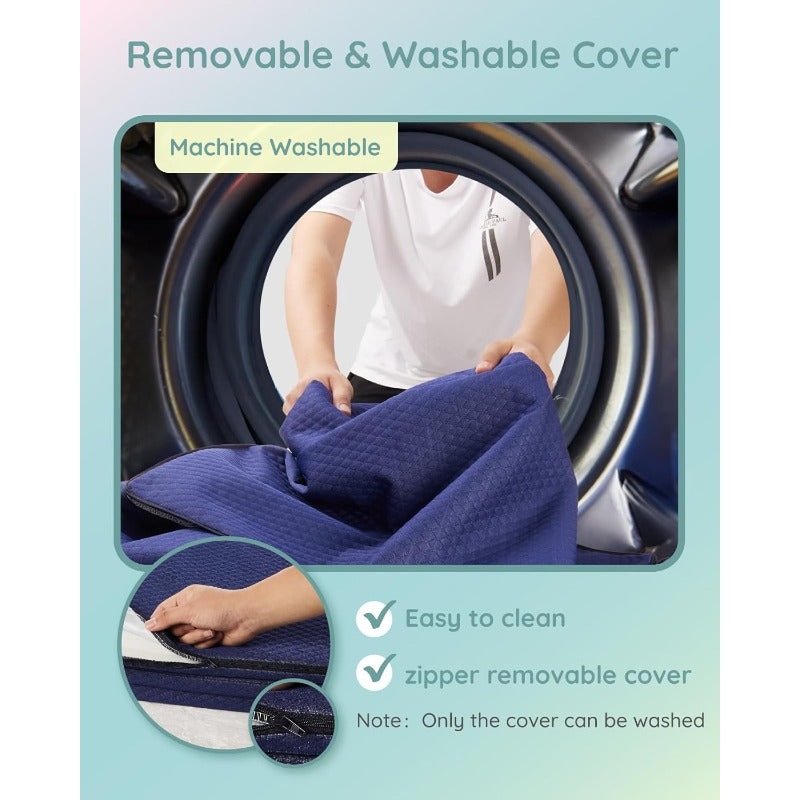 Pack and Play Mattress 38x26x1.5 Pack N Play Mattresses Pad for Play Pen and Playard Premium Foam Playpen Mattress Topper with Washable Cover Traveling Bag for Baby Toddler