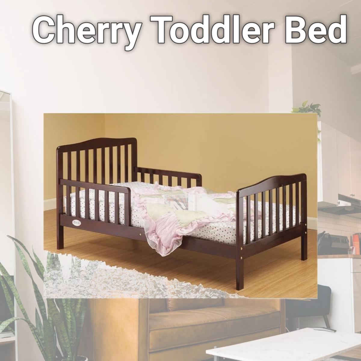 212 MAIN Cherry Toddler Bed