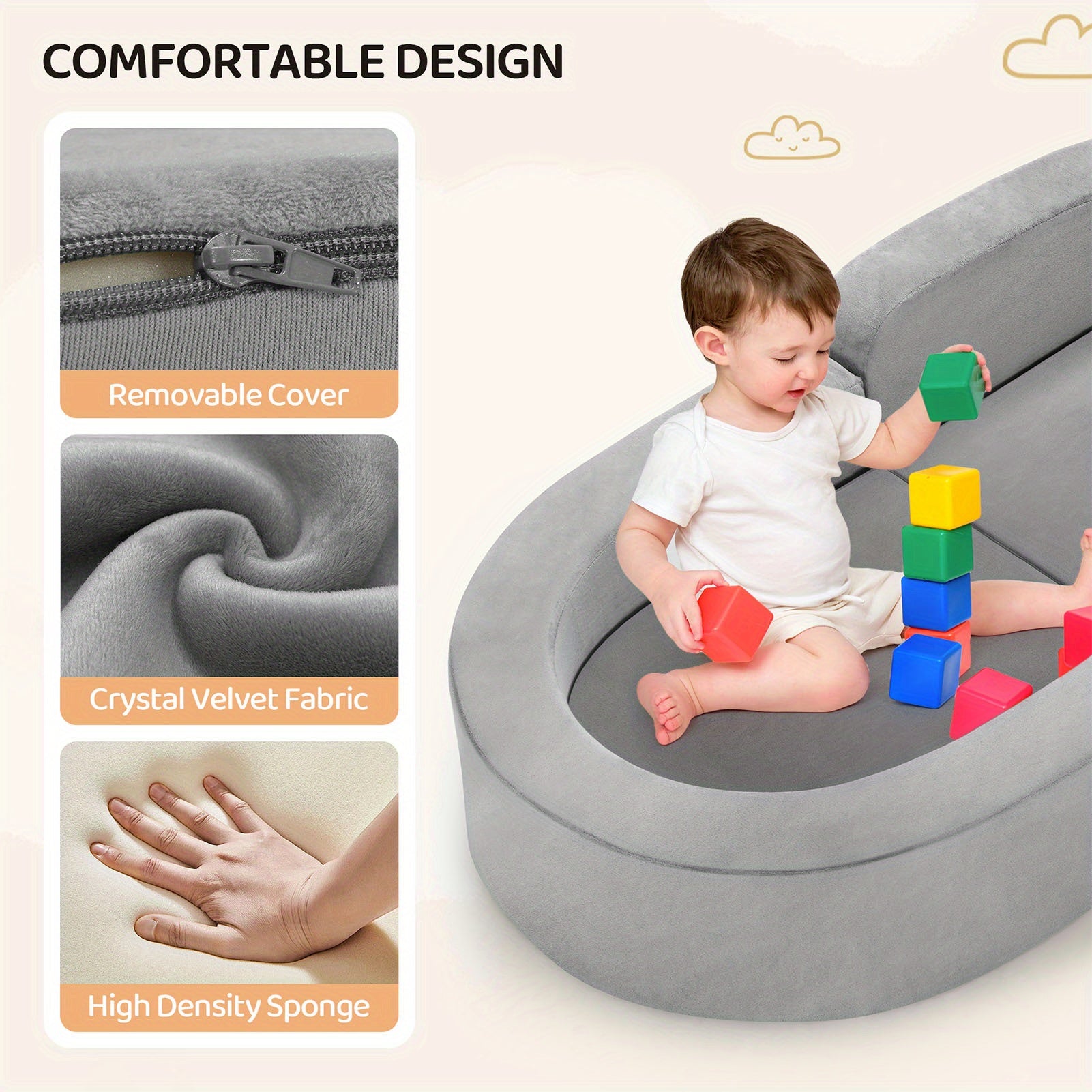 Portable Toddler Bed Sofa Bed