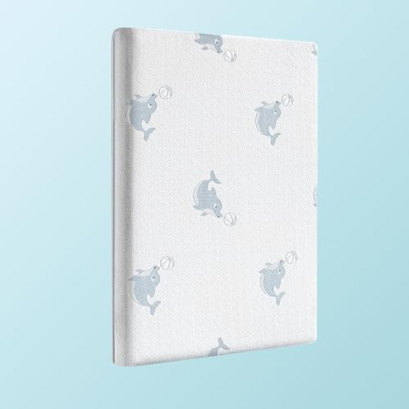 Pack and Play Mattress DualSided 38x26 Memory Foam Crib Mattress Pad for Infant and Toddler Playpen Mattresses Topper with Washable Cover Fits Most Pack N Play